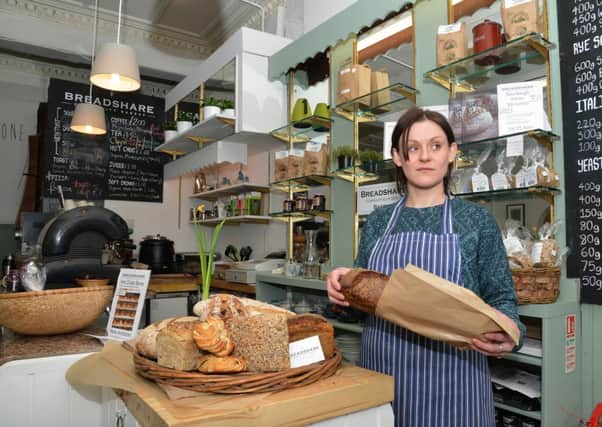 Louise McKinlay in the bakery. Picture: Jon Savage