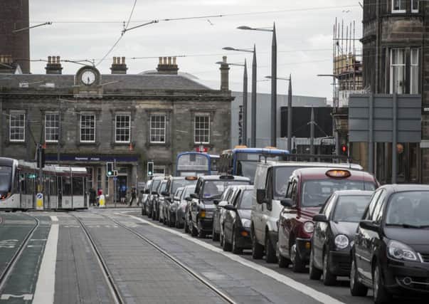 Edinburgh's traffic congestion is getting worse. Picture: Scott Taylor