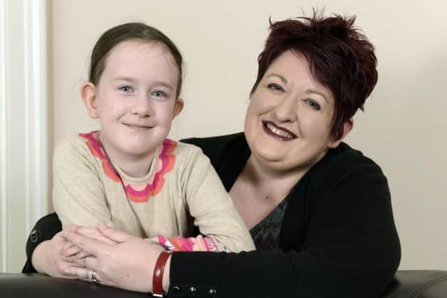 Mum Marie Storrar is embarking on her fundraising drive after NHS doctors and nurses saved Eve when she was born 16 weeks early. Picture: Andrew O'Brien