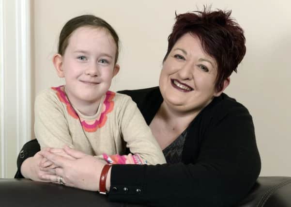 Mum Marie Storrar is embarking on her fundraising drive after NHS doctors and nurses saved Eve when she was born 16 weeks early. Picture: Andrew O'Brien