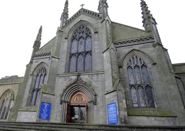 St Mary's Cathedral was raided by thieves. Picture: Julie Bull