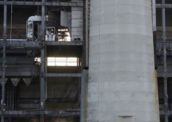 The power station is being dismantled. Picture: Comp