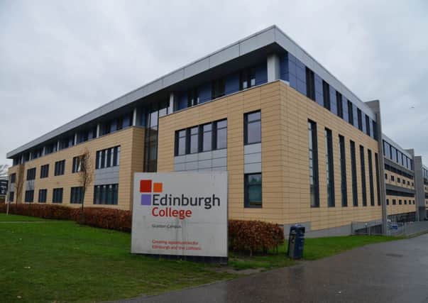 Edinburgh College's Granton campus. Picture: Jon Savage