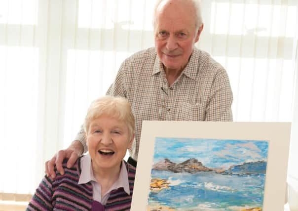 Liz McBain, 74, and husband Bill, 78. Picture: Andrew O'Brien
