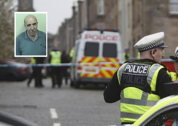 Faris al-Khori was arrested after police were called to a flat in Leith. Picture: Toby Williams/ Police Scotland