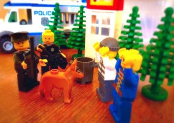 Lego is helping Edinburgh police. Picture: Comp