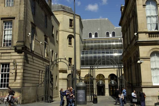 Edinburgh Sheriff Court heard Luke Horne did a wheelie and crashed into the tandem. Picture: Greg Macvean