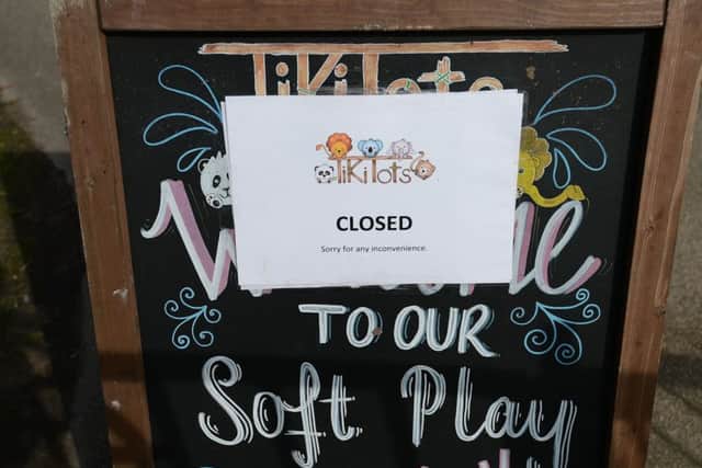 Tiki Tots is closed after the raid. Picture: Neil Hanna