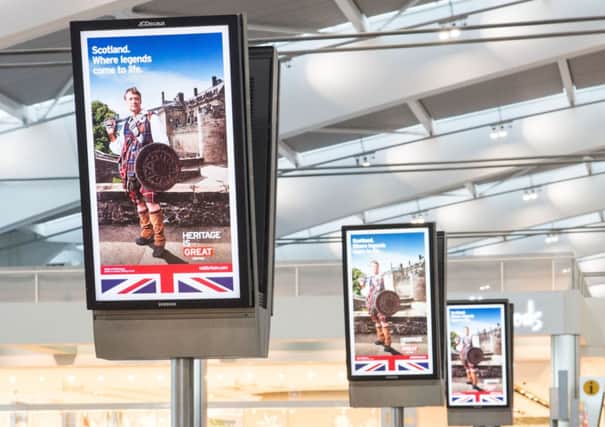 Glasgow will be highlighted as in previous Heathrow advertisements. Picture: contributed