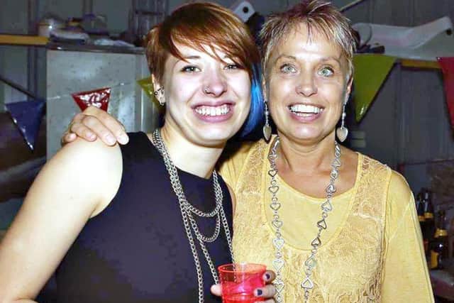 Evie Douglas with her mother Freda.
Picture: contributed