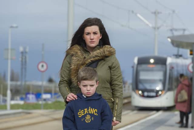 Simone Brown says the incident has left son Jayden traumatised. Picture: Scott Taylor