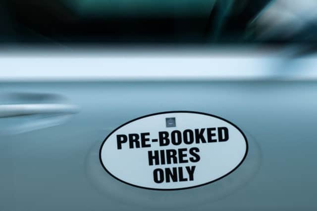 It is feared that a fake private hire driver could be operating. Picture: Ian Georgeson