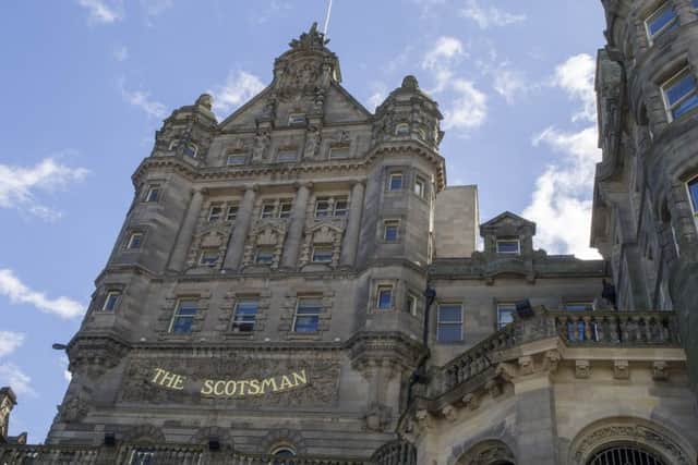 The Scotsman Hotel has come under fire on tripadvisor. Picture: Ian Rutherford