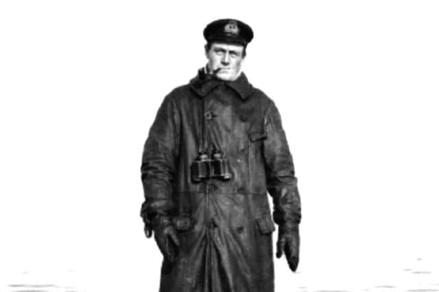 LieutenantCommander Martin Nasmith, a Scot who was awarded the VC, stands on his submarine, E11, in 1915. Picture: PA