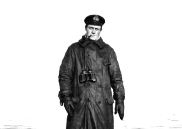 LieutenantCommander Martin Nasmith, a Scot who was awarded the VC, stands on his submarine, E11, in 1915. Picture: PA