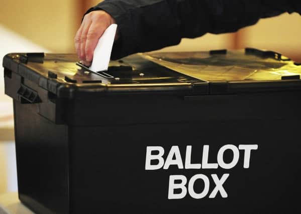 Time is running out to register to vote on May 7. Pic: PA
