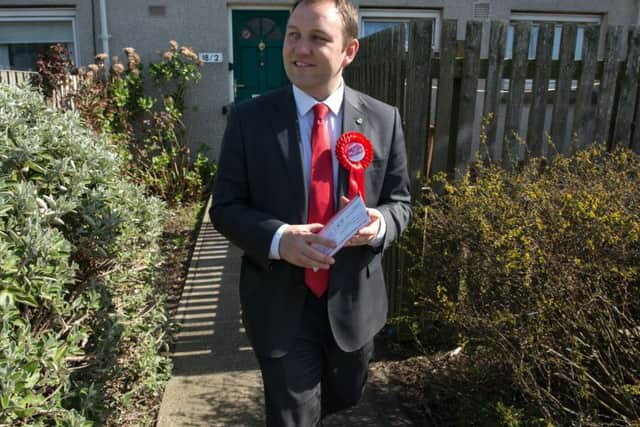 IIan Murray on the campaign trail in Gilmerton. Picture: Andrew O'Brien