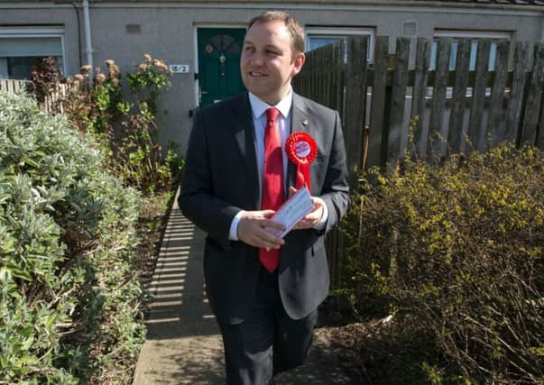 IIan Murray on the campaign trail in Gilmerton. Picture: Andrew O'Brien