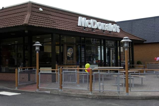 The assault happened outside the McDonalds on London Road.