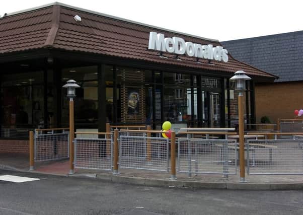 The assault happened outside the McDonalds on London Road.