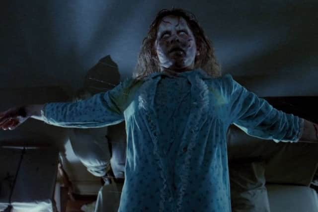 The woman's actions were said to be 'like something out of the Exorcist'