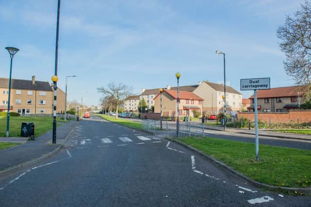 Pennywell Gardens, where the alleged sexual assault took place. Picture: Ian Georgeson