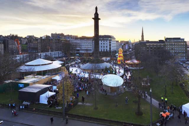 St Andrew Square garden has led the way with a host of events. Picture: Malcolm McCurrach
