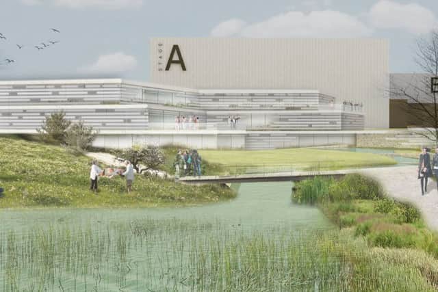 An artist's impression of the new complex.