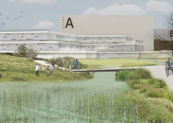 An artist's impression of the new complex.