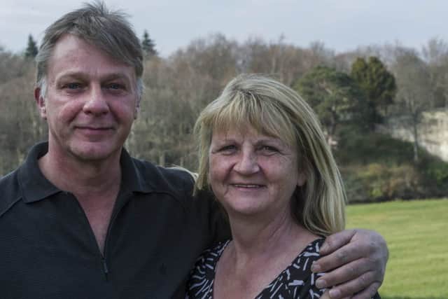 Derek Burt performed CPR on his wife Angela when she stopped breathing. Picture: Scott Taylor