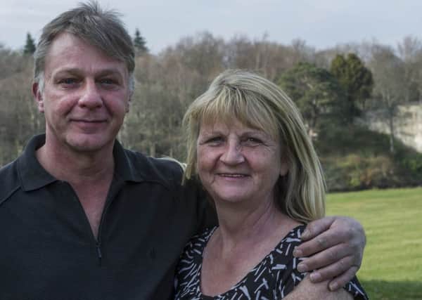 Derek Burt performed CPR on his wife Angela when she stopped breathing. Picture: Scott Taylor