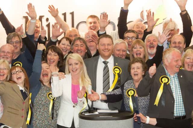 The Lothians saw a huge turn to the SNP. Picture: Toby Williams