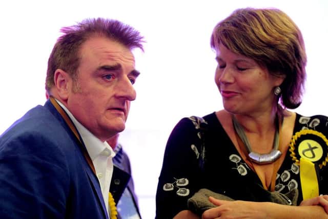 Tommy Sheppard, left, the new MP for Edinburgh East. Picture: Lisa Ferguson
