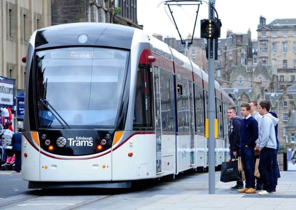 Edinburgh's trams still divide opinion. Picture: Ian Rutherford