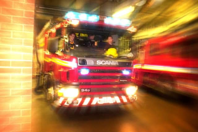 The fire service were called to Livingston. Picture: Tony Marsh