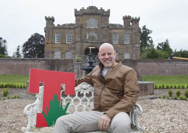 Festival Director Geoff Ellis hopes that T in the Park's new home from 2015 will be the picturesque Strathallan Castle. Picture: TSPL