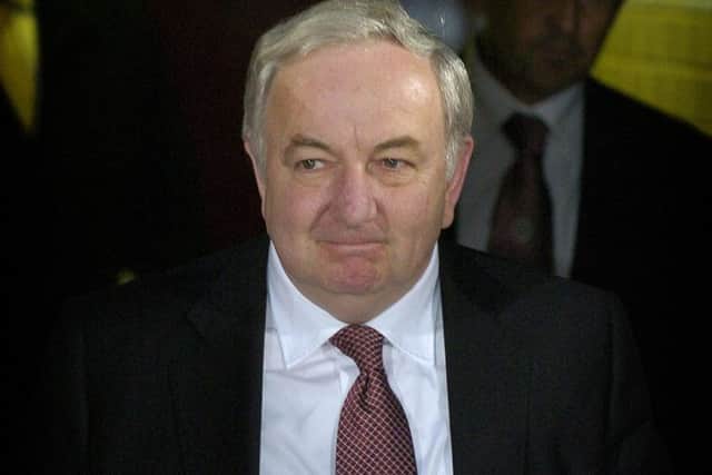 Lord Foulkes has turned his attention from Space Invaders to opinion polls. Picture: Neil Hanna