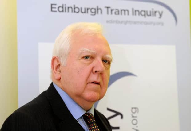 Lord Hardie heads the inquiry into Edinburghs delayed and overbudget trams project. Picture: Lisa Ferguson