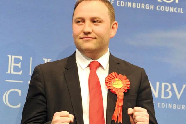 Ian Murray after being re-elected in Edinburgh South. Picture: Lisa Ferguson