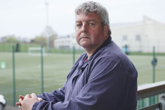 Spartans have raised money to help Garry Betts after his house burned down. Picture: Toby Williams