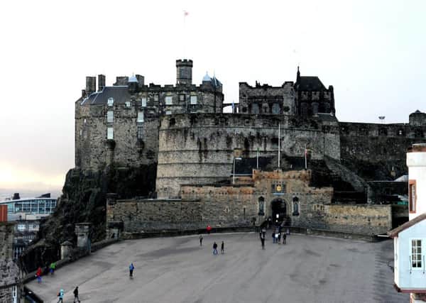 Edinburgh Castle esplanade. Pic: Lisa Ferguson