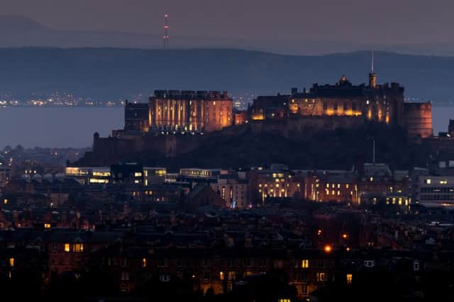 Edinburgh Castle has been voted one the UK's favourite buildings. Picture: TSPL