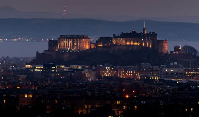 Edinburgh Castle has been voted one the UK's favourite buildings. Picture: TSPL