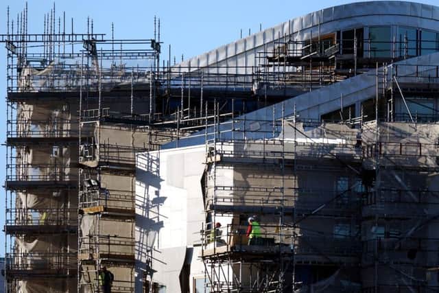 The Scottish Parliament cost inflated dramatically during construction. Picture: Ian Rutherford