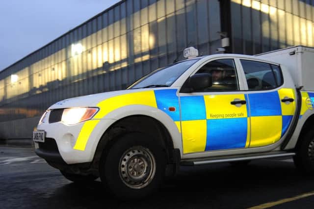Police say a 30-year-old man was detained. Picture: Lisa Ferguson