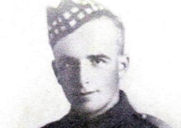 Lance Corporal Alexander McDonald