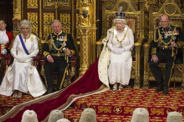 The plans were outlined in the Queen's Speech yesterday. Picture: PA