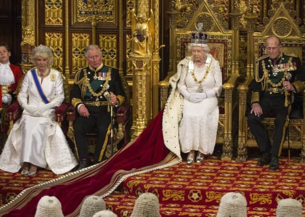 The plans were outlined in the Queen's Speech yesterday. Picture: PA
