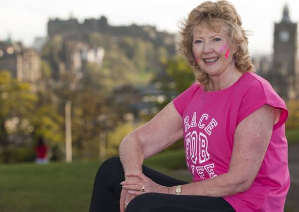 Sing in the City member Irene Donaldson has just overcome breast cancer. Picture: Lesley Martin