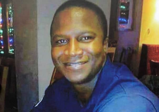 Sheku Bayoh: Died in police custody. Picture: Hemedia